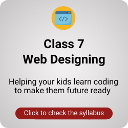Class 7 Web Designing Course