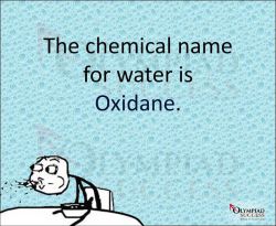 Chemical name of Water