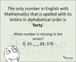 Interesting fact about 40